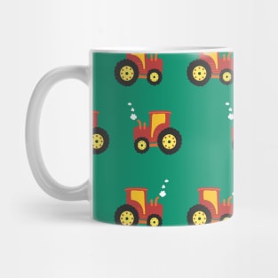 Tractors Green Mug